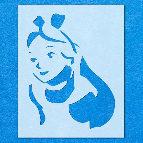 Schablone Alice und Wunderland Charakter Mylar Malerei Wandkunst Handwerk 1 Airbrush Schablone Alice und Wunderland Charakter Mylar Malerei Wandkunst Handwerk 1 Airbrush von Generisch
