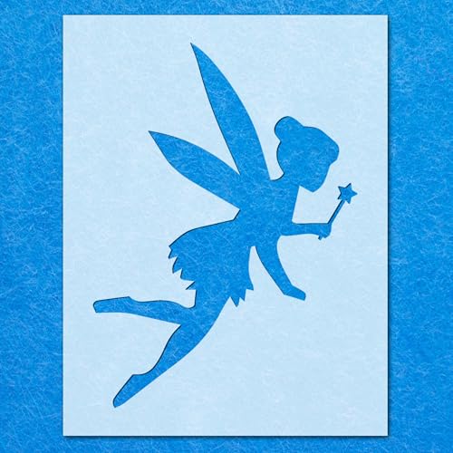Schablone Fee, mystische magische Form, Mylar-Gemälde, Wandkunst, Basteln, Airbrush von Generisch