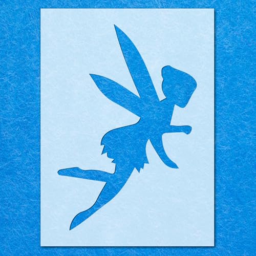 Schablone Fee, mystische magische Form, Mylar-Gemälde, Wandkunst, Basteln, Airbrush von Generisch