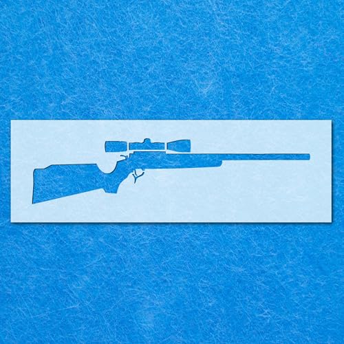Schablone Gewehrpistole Waffe Malerei Wand Mylar Kunst Handwerk Airbrush von Generisch