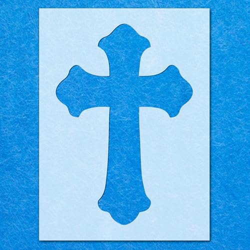 Schablone Kreuz Kruzifix Christus Holly Jesus Wandkunst 2 Mylar Craft Airbrush Schablone Kreuz Kruzifix Christus Holly Jesus Wandkunst 2 Mylar Craft Airbrush von Generisch