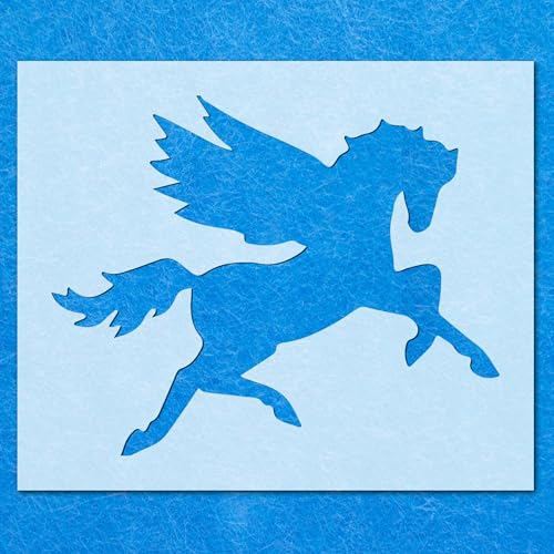 Schablone Pegasus Pferd Mythische Kreatur Mylar Wall Craft 2 Art Airbrush von Generisch
