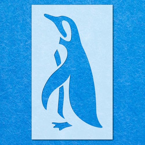 Schablone Pinguin Tier Mylar Malerei Wand 4 Kunst Handwerk Airbrush von Generisch