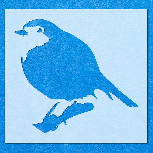 Schablone Rotkehlchen Vogel Weihnachten Mylar Malerei Wandkunst Handwerk Airbrush Schablone Rotkehlchen Vogel Weihnachten Mylar Malerei Wandkunst Handwerk Airbrush von Generisch