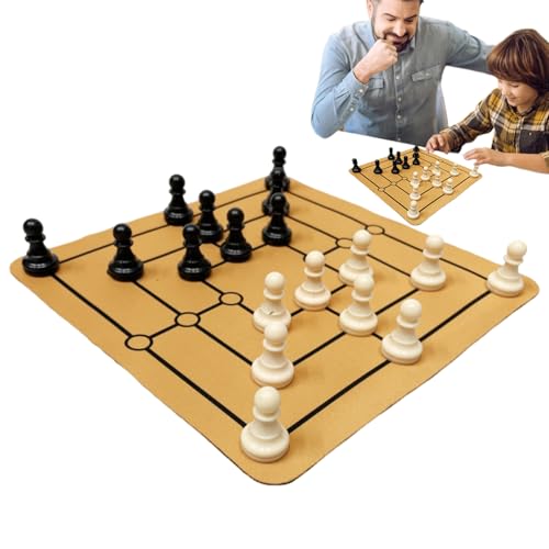 Schachbretter Für Erwachsene - Reiseschachspiel Mit Holzfiguren - Holzspielzeug Mit Antikem Rom Design Lernspielzeug Familienspiele Für Kinder Erwachsene Schachbretter Für Erwachsene - Reiseschachspiel Mit Holzfiguren - Holzspielzeug Mit Antikem Rom Design Lernspielzeug Familienspiele Für Kinder Erwachsene von Generisch