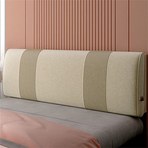 Schalldichtes, gepolstertes Kopfteil aus Fleecestoff, zum Abziehen und Aufkleben, für Queen-Size-Bett, perfekt für Schlafsäle und Schlafzimmer, 200 cm, einfache Installation von Generisch