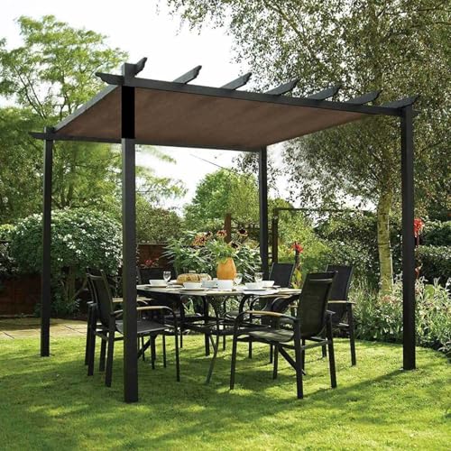 Schattenspender für Garten, Sonnenschutz, multifunktional, rechteckig, Netzstoff, atmungsaktiv, für Garten, Pergola, Pflanze, Balkon, Hof von Generisch