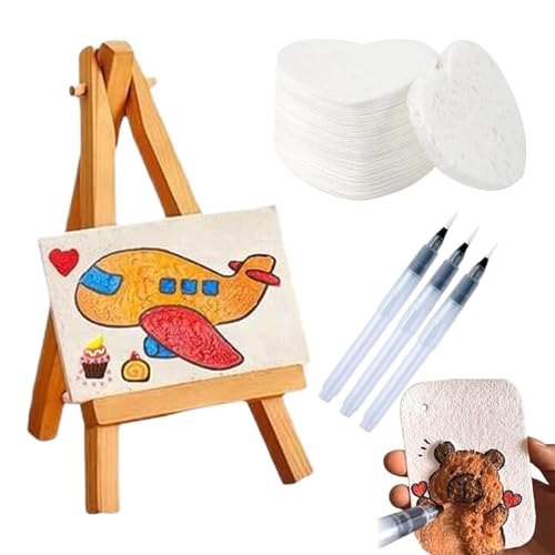 Schaum-Textur Mal-Set | Malkarton,Schwammmarker zum Basteln, Zeichnen, Schulaktivitäten und Kinderfesten Schaum-Textur Mal-Set | Malkarton,Schwammmarker zum Basteln, Zeichnen, Schulaktivitäten und Kinderfesten von Generisch