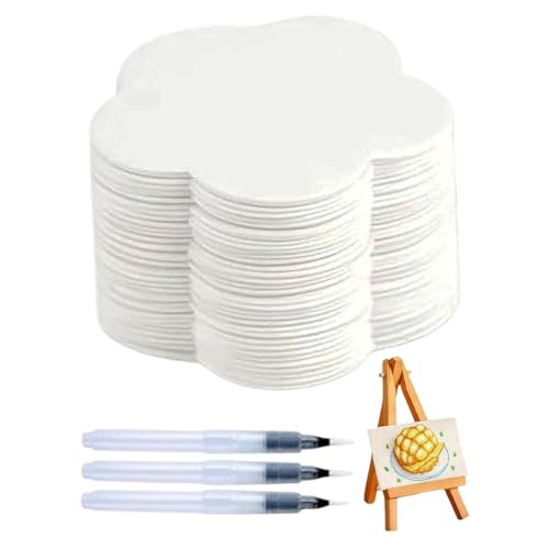 Schaumstoffpapier, Kinder-Malpapier, strukturierte Malbögen, lustig und ansprechend, fördert Kreativität und Fantasie, 6,5 x 6,5 cm, für Kinder von Generisch