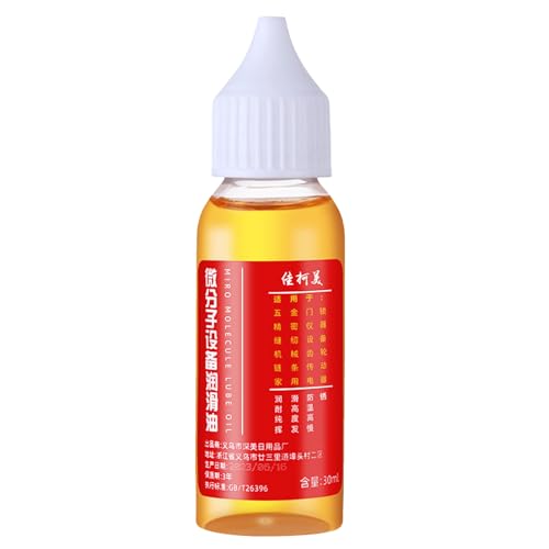Schiebetür-Schmiermittel, Garagentor-Schmiermittel | 30 ml Türschloss-Schmiermittel | Langlebig zum Schmieren und Schützen von Türen, Scharnieren, Schlössern, Werkzeugen, Maschinen und Geräten von Generisch