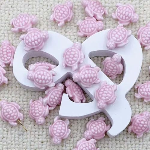 Schildkröten-Perlen, Abstandshalter für Schildkröten, 2 mm, Abstandshalter mit Löchern für Schmuckherstellung, Armband, Halskette, 10 Stück Schildkröten-Perlen, Abstandshalter für Schildkröten, 2 mm, Abstandshalter mit Löchern für Schmuckherstellung, Armband, Halskette, 10 Stück von Generisch