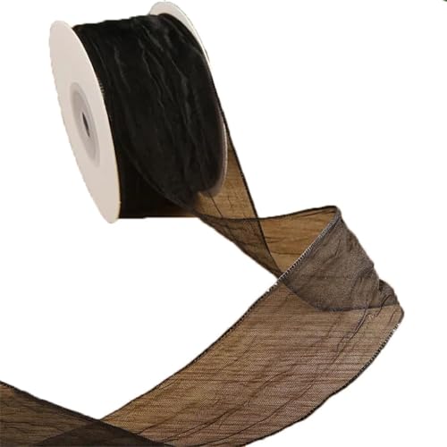 Schleifenband zum Selbermachen, Haar-Accessoires, handgefertigtes Klebeband, Basteln, Blumenverpackung, Nähmaterial, 9,1 m, Schwarz, 38 mm Schleifenband zum Selbermachen, Haar-Accessoires, handgefertigtes Klebeband, Basteln, Blumenverpackung, Nähmaterial, 9,1 m, Schwarz, 38 mm von Generisch