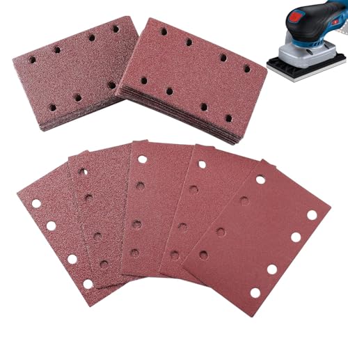 Schleifpads,120 Stück 8-Loch Schleifscheiben Blätter - Zubehör mit Staubabsaugung für Schreiner Holzbegeisterte Möbelbau Schleifpads,120 Stück 8-Loch Schleifscheiben Blätter - Zubehör mit Staubabsaugung für Schreiner Holzbegeisterte Möbelbau von Generisch