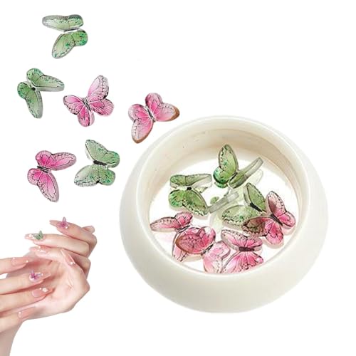 Schmetterlings-Nageldesign, Schmetterlings-Nageldekoration,dreidimensionaler Nagel-Maniküre-Schmuck | Kunsthandwerkszubehör für den Heimsalon, Herstellung von Frauenzubehör Schmetterlings-Nageldesign, Schmetterlings-Nageldekoration,dreidimensionaler Nagel-Maniküre-Schmuck | Kunsthandwerkszubehör für den Heimsalon, Herstellung von Frauenzubehör von Generisch