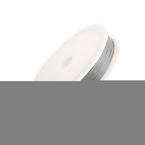 Schmuckherstellung Basteldraht | Stahldraht Für Halsketten | Flexibler dünner Faden Bastelbedarf zur Herstellung von Armbändern, Halsketten, Weihnachtsdekoration und Schmuckherstellung Basteldraht | Stahldraht Für Halsketten | Flexibler dünner Faden Bastelbedarf zur Herstellung von Armbändern, Halsketten, Weihnachtsdekoration und von Generisch