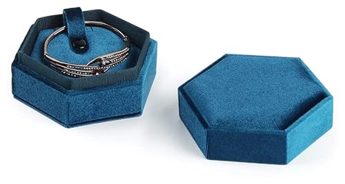 Schmuckkästchen aus Samt für Schmuckverpackungen – elegante Geschenkbox für Frauen, ideal für Ringe, Armbänder und Anhänger Schmuckkästchen aus Samt für Schmuckverpackungen – elegante Geschenkbox für Frauen, ideal für Ringe, Armbänder und Anhänger von Generisch
