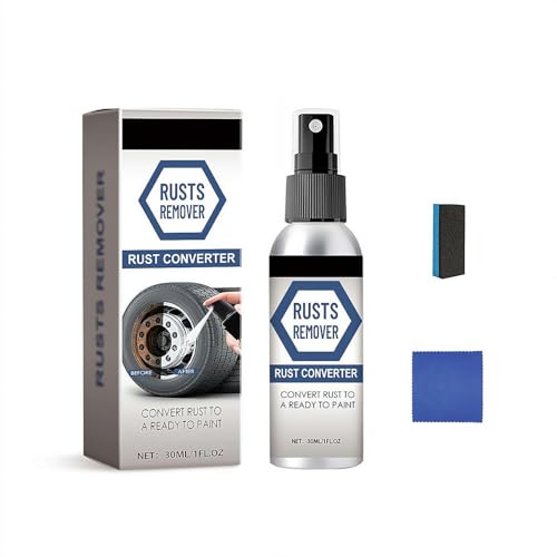 Schnell wirkendes Rostentferner-Spray, Mehrzweck-Rostentferner-Spray, schnell wirkender Rostentferner, Mehrzweck-Metallreiniger für Autos, Werkzeuge und Ketten, verhindert Korrosion (1 Stück) von Generisch