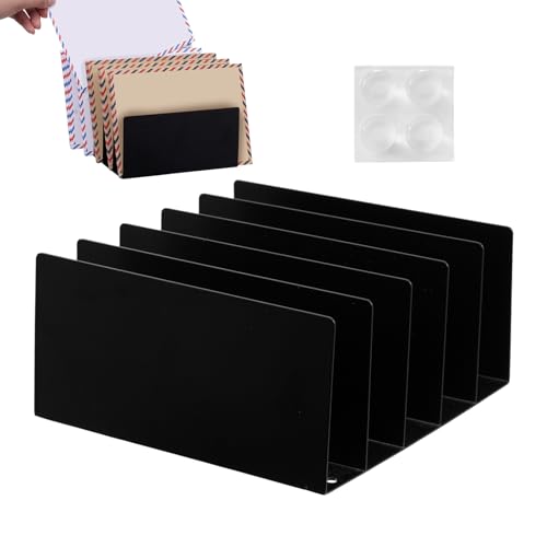 Schreibtisch-Akten-Organizer, vertikaler Metall-Aktenhalter, Dokumentenmappe, Regale für Papiere, Klemmbrett, Schublade, Rechnungen, Büros, Tische, Postsortierung, Tablet, Zuhause Schreibtisch-Akten-Organizer, vertikaler Metall-Aktenhalter, Dokumentenmappe, Regale für Papiere, Klemmbrett, Schublade, Rechnungen, Büros, Tische, Postsortierung, Tablet, Zuhause von Generisch