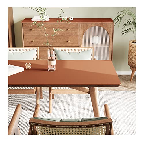 Schreibtischunterlage aus Kunstleder, rutschfest, wasserdicht, leicht zu reinigen, 50 x 240 cm, Braun – perfekt für Büro-Gaming und Heimgebrauch und stilvolles Arbeitsplatz-Accessoire Schreibtischunterlage aus Kunstleder, rutschfest, wasserdicht, leicht zu reinigen, 50 x 240 cm, Braun – perfekt für Büro-Gaming und Heimgebrauch und stilvolles Arbeitsplatz-Accessoire von Generisch