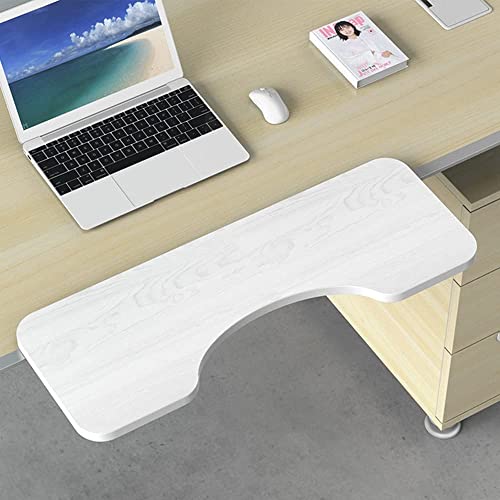 Schreibtischverlängerung Tastaturablage unter dem Schreibtisch, Schreibtischarmlehne, Tischverlängerung, ergonomische Schreibtischablage, klemmbare Tastaturablage von Generisch
