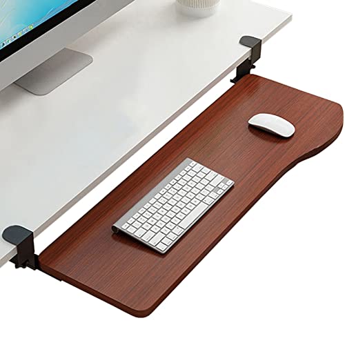 Schreibtischverlängerung & Tastaturablage unter dem Schreibtisch mit 2 C-Klemmen – einfache Installation, verstellbare und platzsparende Lösung für Home Office & Gaming Setup Schreibtischverlängerung & Tastaturablage unter dem Schreibtisch mit 2 C-Klemmen – einfache Installation, verstellbare und platzsparende Lösung für Home Office & Gaming Setup von Generisch