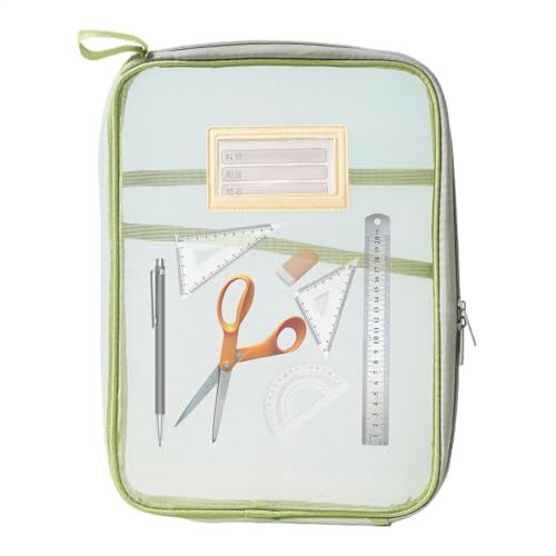 Schreibwaren-Aufbewahrungstasche, transparente Dateitasche, wasserdichter Datei-Organizer, wasserdichte Datei-Brieftasche, große Öffnung für A4-Dateien, transparenter Dokumentenmappe, große Kapazität Schreibwaren-Aufbewahrungstasche, transparente Dateitasche, wasserdichter Datei-Organizer, wasserdichte Datei-Brieftasche, große Öffnung für A4-Dateien, transparenter Dokumentenmappe, große Kapazität von Generisch