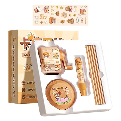 Schreibwarenset Für Die Schule | Cartoon-Motiv Ästhetisches Set für Kinder,Klassenbelohnung mit Spitzer, Staubsauger, Radiergummi, Stifte für Mädchen Schreibwarenset Für Die Schule | Cartoon-Motiv Ästhetisches Set für Kinder,Klassenbelohnung mit Spitzer, Staubsauger, Radiergummi, Stifte für Mädchen von Generisch