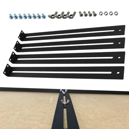 Schubladenreparatur -Kit SAGGING BODEN - Möbel Reparatur Kit Schieberschubladen -Hardware | 4x Hochleistungs -Ersatzteile, Werkzeugset mit Schrauben für/Partikett/MDF Schubladenreparatur -Kit SAGGING BODEN - Möbel Reparatur Kit Schieberschubladen -Hardware | 4x Hochleistungs -Ersatzteile, Werkzeugset mit Schrauben für/Partikett/MDF von Generisch