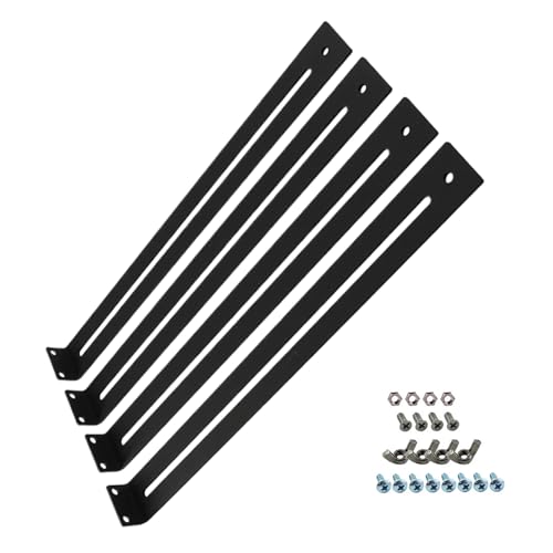 Schubladenunterstützungsklammern - Montageklammern Schieberschubladenhardware, 4X -Bod -Support -Werkzeugset mit Schrauben, Verstärkung und Reparaturbrüche Schubladenunterstützungsklammern - Montageklammern Schieberschubladenhardware, 4X -Bod -Support -Werkzeugset mit Schrauben, Verstärkung und Reparaturbrüche von Generisch