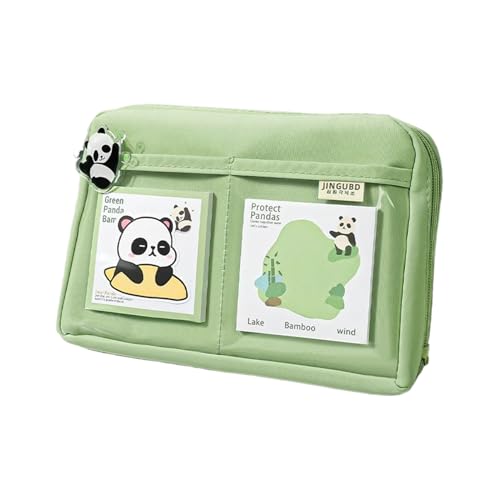 Schulbedarf-Set | Ästhetisches Schreibwaren-Set – Panda-Design, Haftnotizen, Broschen, Anhänger, Etui-Set für Studenten, Teenager, Kinder, Mädchen, Kindergarten, Zuhause, College Schulbedarf-Set | Ästhetisches Schreibwaren-Set – Panda-Design, Haftnotizen, Broschen, Anhänger, Etui-Set für Studenten, Teenager, Kinder, Mädchen, Kindergarten, Zuhause, College von Generisch