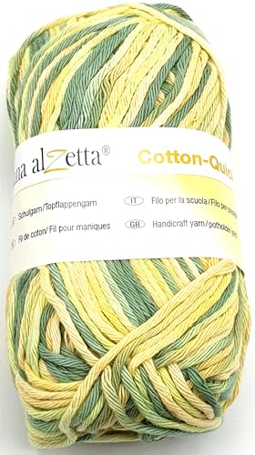 Schulgarn Topflappengarn Häkelgarn 50 g 100% Baumwolle (9104 - tundra) von Generisch