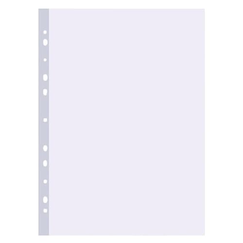 Schutzblätter für Papier – A4 11-Loch-Schutzfolienordner | Leicht zu entfernendes Büromaterial für einen Papierschutz mit 100 Seiten Toplader Schutzblätter für Papier – A4 11-Loch-Schutzfolienordner | Leicht zu entfernendes Büromaterial für einen Papierschutz mit 100 Seiten Toplader von Generisch