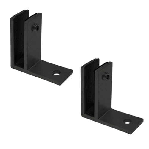 Schwarze Edelstahl-Glasklemme – robuste 304 Pool-Zaun-Geländerpfosten-Klemmen für 15–20 mm Glasstärke, 2 Stück, perfekt für Haus und Garten Schwarze Edelstahl-Glasklemme – robuste 304 Pool-Zaun-Geländerpfosten-Klemmen für 15–20 mm Glasstärke, 2 Stück, perfekt für Haus und Garten von Generisch