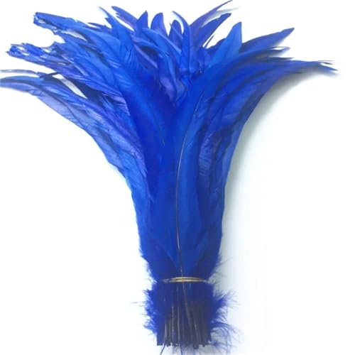 Schwarze Hahnfedern, 40–45 cm, lange Hahnfedern zum Basteln, Hochzeitsdekoration, DIY, Königsblau, 20 Stück Schwarze Hahnfedern, 40–45 cm, lange Hahnfedern zum Basteln, Hochzeitsdekoration, DIY, Königsblau, 20 Stück von Generisch