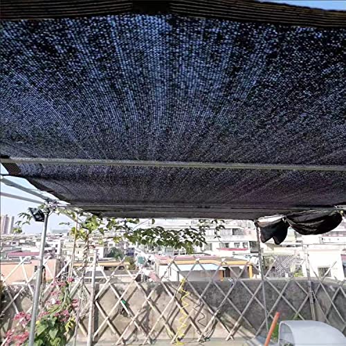 Schwarzes Schattennetz, 10 x 15 m – 90 % UV-Schutz für Garten, Gewächshaus, Parkhaus, Zwinger, Netzstoff, mehrere von Generisch