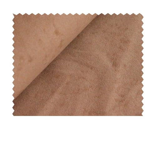Schwedenleder Aloba - Wildlederimitat - 100% Polyester - Kunstleder Stoff Meterware *Ab 50cm, Farbe: 019 zimt Schwedenleder Aloba - Wildlederimitat - 100% Polyester - Kunstleder Stoff Meterware *Ab 50cm, Farbe: 019 zimt von Generisch