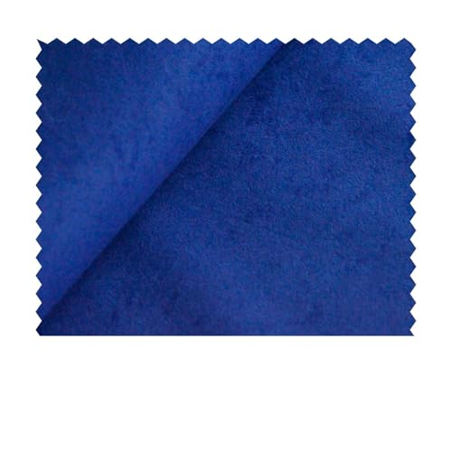 Schwedenleder Aloba - Wildlederimitat - 100% Polyester - Kunstleder Stoff Meterware *Ab 50cm, Farbe: 066 blau Schwedenleder Aloba - Wildlederimitat - 100% Polyester - Kunstleder Stoff Meterware *Ab 50cm, Farbe: 066 blau von Generisch