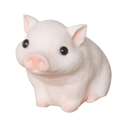 Schweine Quetschspielzeug Anti Stress Lustiges Rosa Antistress Sensorisches Fidget Spielzeug für Kinder Erwachsene Kindergeburtstag Mitgebsel Gastgeschenke Top Premium Neu 2025 Squeeze Pig Toy von Generisch