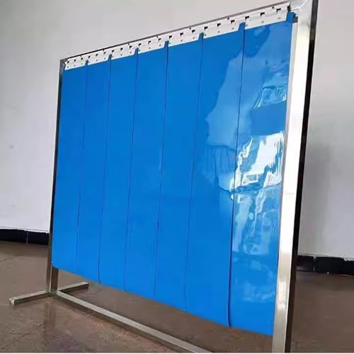 Schweißschutzvorhang, PVC Glatt Kunststoff Streifen Türvorhang Schweißschutz Vorhang PVC Streifen Vorhang Rollup Tür Geeignet für Elektroschweißstellen, Anti-Lichtbogen-Augen Schweißschutzvorhang, PVC Glatt Kunststoff Streifen Türvorhang Schweißschutz Vorhang PVC Streifen Vorhang Rollup Tür Geeignet für Elektroschweißstellen, Anti-Lichtbogen-Augen von Generisch