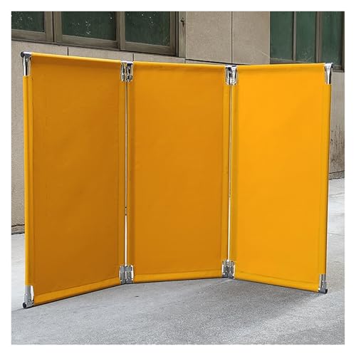 Schweißsieb mit Edelstahlrahmen, professionelle 3-Panel-Sicherheitsbarriere für elektrischen Schweißschutz Schweißsieb mit Edelstahlrahmen, professionelle 3-Panel-Sicherheitsbarriere für elektrischen Schweißschutz von Generisch