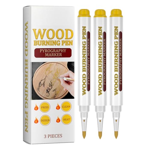 Scorch Pen Marker – Holzbrennender Marrker | Möbelreparatur-Set | Präzisions-Holzfüller für Detaillierung & Handwerk | Markker geeignet für Holzkunst & Restaurierung Scorch Pen Marker – Holzbrennender Marrker | Möbelreparatur-Set | Präzisions-Holzfüller für Detaillierung & Handwerk | Markker geeignet für Holzkunst & Restaurierung von Generisch