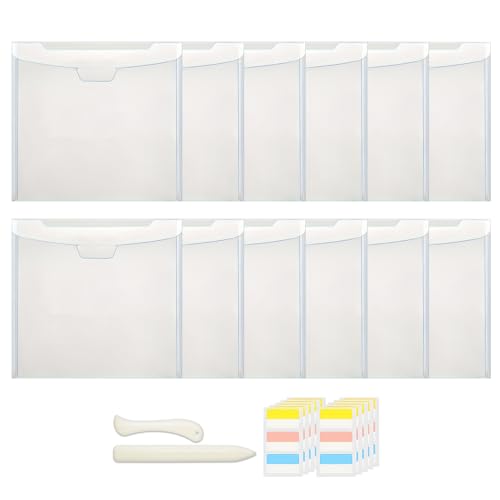 Scrapbook Paper Organizer, Transparent File Storage with Tabs, 12 Piece Document Holder Set, Interactive Includes Paper Creaser Tool, Ideal for School, Workplace, and Craft Rooms 12.6x12.99 Inches Scrapbook Paper Organizer, Transparent File Storage with Tabs, 12 Piece Document Holder Set, Interactive Includes Paper Creaser Tool, Ideal for School, Workplace, and Craft Rooms 12.6x12.99 Inches von Generisch