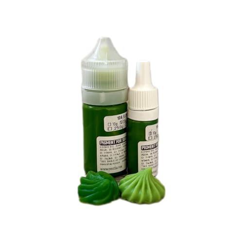 Seifenfarbe für DIY Proekte | Flüssig | Hohe Qualität | Dekorative Anwendungen | Hohe Farbintensität | große Auswahl (104 Flora, 10 ml) von Generisch