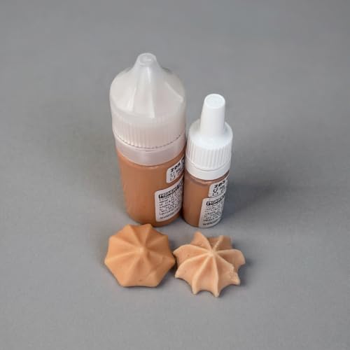 Seifenfarbe für DIY Proekte | Flüssig | Hohe Qualität | Dekorative Anwendungen | Hohe Farbintensität | große Auswahl (205 Peach Silk, 10 ml) von Generisch