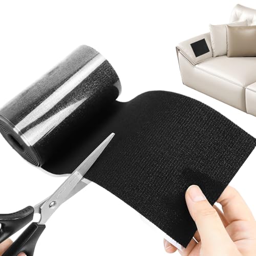 Selbstklebender Leinwandpatch-Schwerlastes Reparaturband, wasserdichtes Waschmaterial | Flexibler Lederstreifen mit einfacher Anwendung, perfekt für RV -Bootszeltmöbel Markisenpool -Liner -Auto Außena von Generisch
