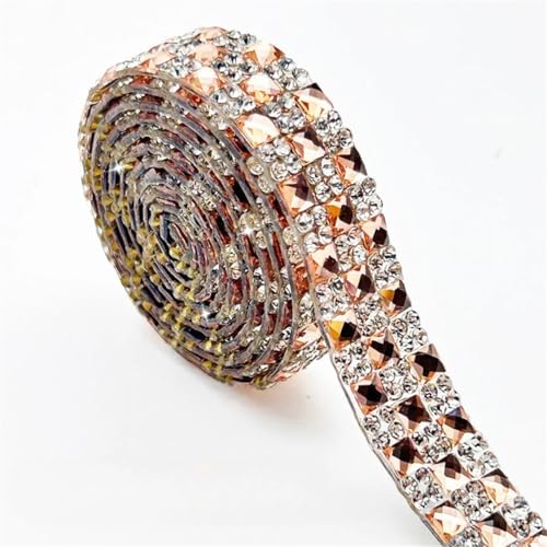 Selbstklebendes Farbband aus Glas, Strass, Glitzer, für Heimwerker, Handwerk, Auto- und Handy-Dekorationsstreifen, 91 cm Selbstklebendes Farbband aus Glas, Strass, Glitzer, für Heimwerker, Handwerk, Auto- und Handy-Dekorationsstreifen, 91 cm von Generisch