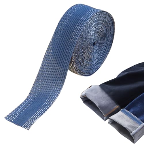 Selbstklebendes Hosensaumband - Modifizierte Hosenkantenstreifen, Kleidungsband zum Aufbügeln am Saum | saum-band für einfache Reparaturen - Hochfestes saum-band für Anzughosen, Jeans und Hosen von Generisch