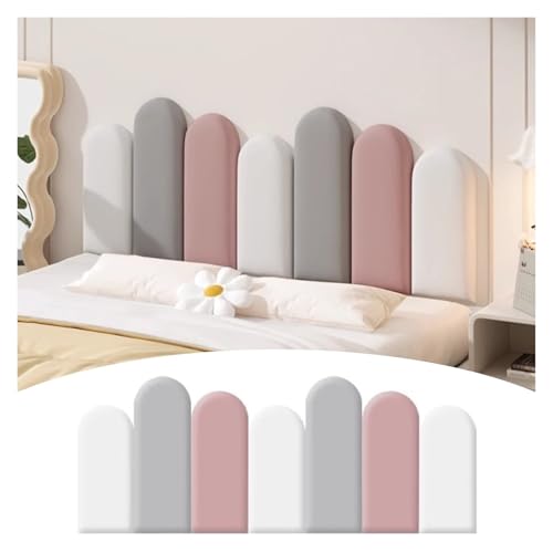 Selbstklebendes Kopfteil, Anti-Kollisions-Wandpolsterung, Polsterstoff Wandpaneele für Schlafzimmer und Kinderzimmer Selbstklebendes Kopfteil, Anti-Kollisions-Wandpolsterung, Polsterstoff Wandpaneele für Schlafzimmer und Kinderzimmer von Generisch