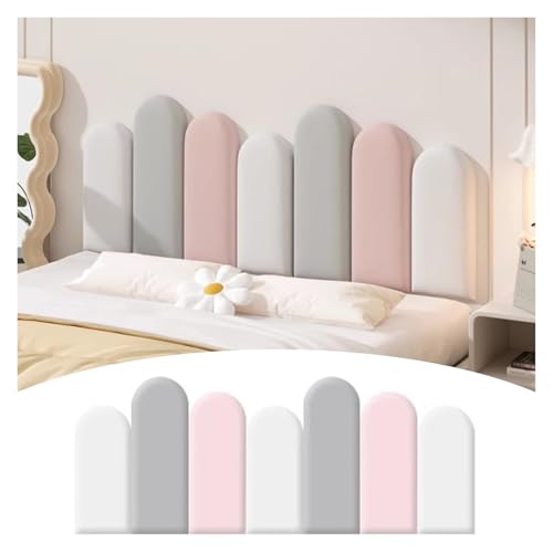 Selbstklebendes Kopfteil, Anti-Kollisions-Wandpolsterung, Polsterstoff Wandpaneele für Schlafzimmer und Kinderzimmer Selbstklebendes Kopfteil, Anti-Kollisions-Wandpolsterung, Polsterstoff Wandpaneele für Schlafzimmer und Kinderzimmer von Generisch