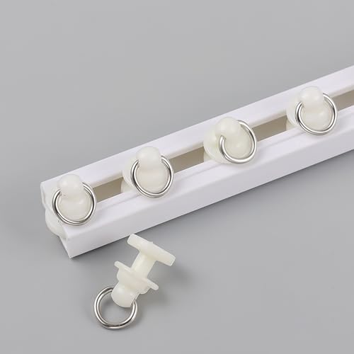 Selbstklebendes Vorhangschienen-Set – ohne Bohren für glatte Oberflächen, Decken- oder Wandmontage Selbstklebendes Vorhangschienen-Set – ohne Bohren für glatte Oberflächen, Decken- oder Wandmontage von Generisch